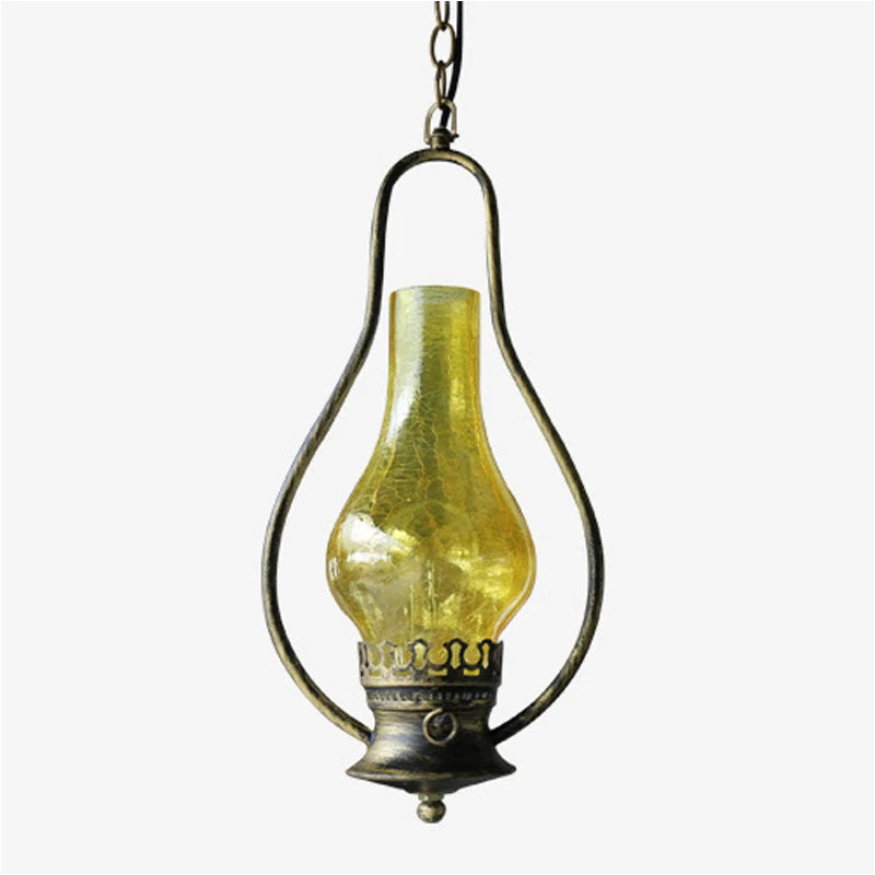 suspension rétro en kérosène pour décoration intérieure industrielle