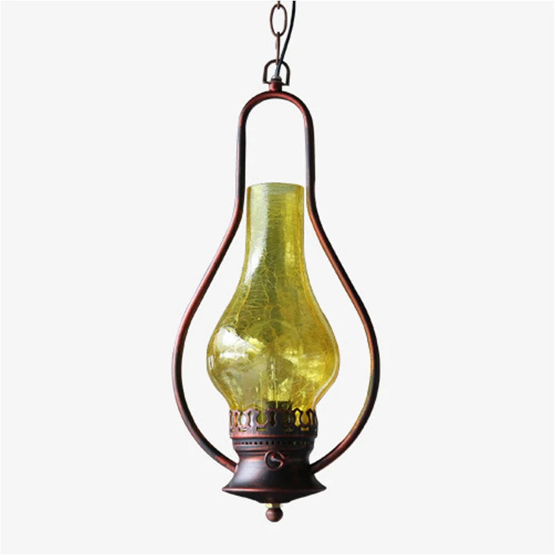 suspension rétro en kérosène pour décoration intérieure industrielle