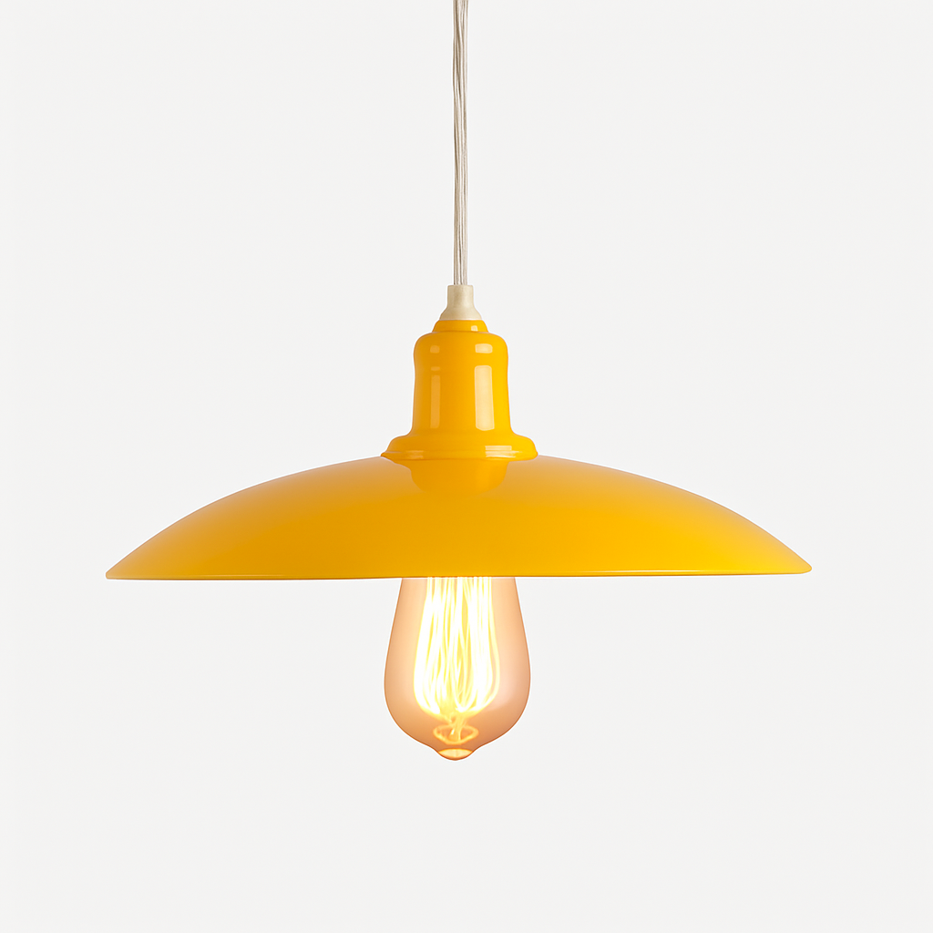 suspension rétro en métal style nordique luminaire industriel vintage