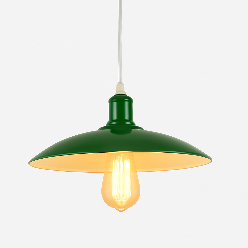 suspension rétro en métal style nordique luminaire industriel vintage