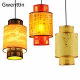 suspension rétro en peau de mouton pour décoration intérieure