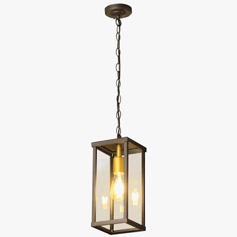 suspension rétro imperméable pour éclairage extérieur décoratif