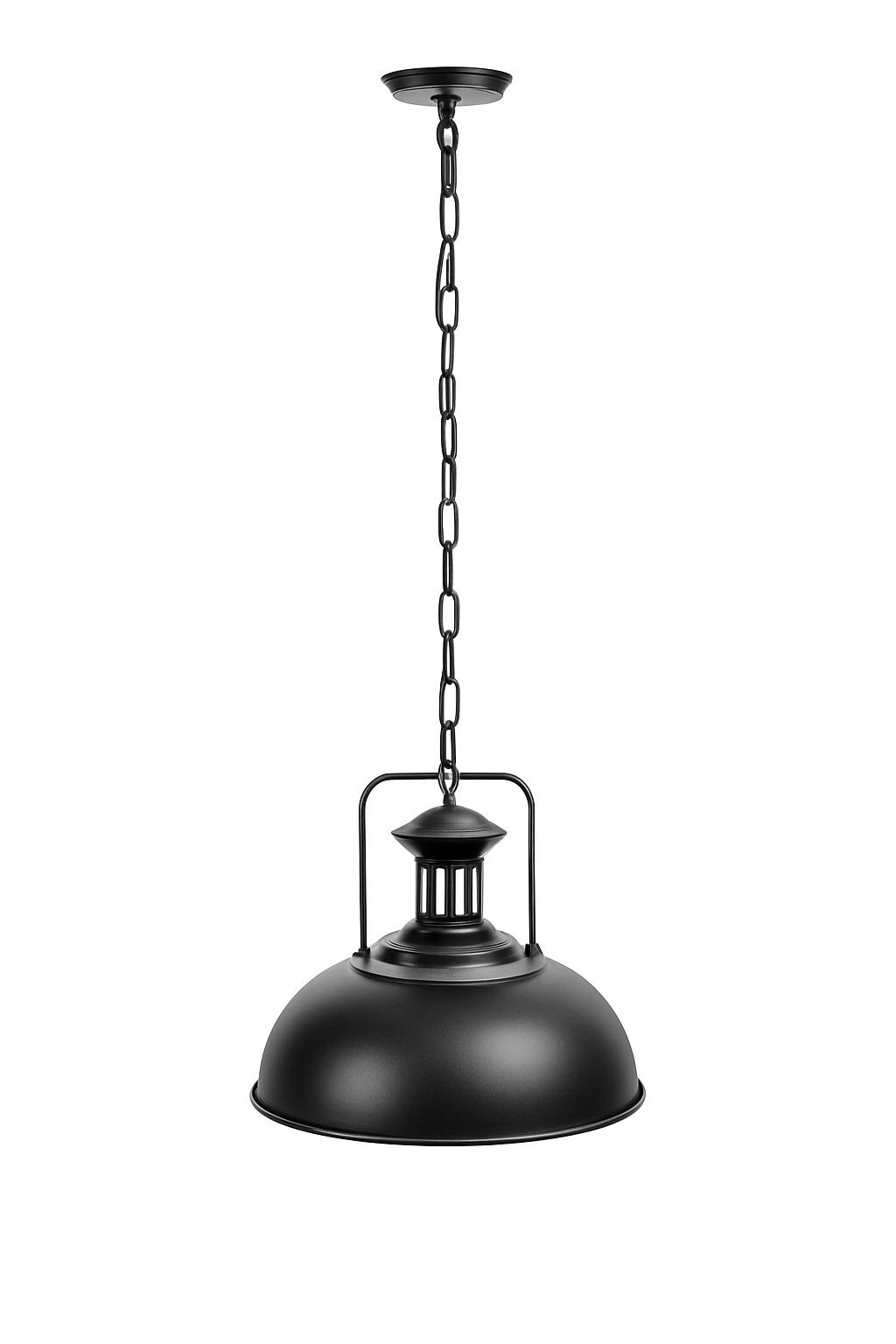Suspension rétro LED avec finitions en métal Soul