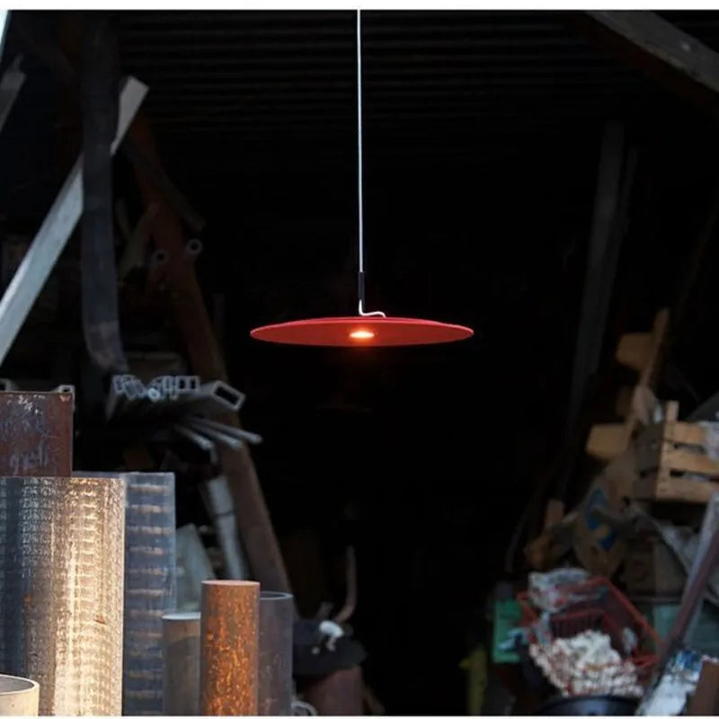 suspension rétro nordique design circulaire pour décoration intérieure