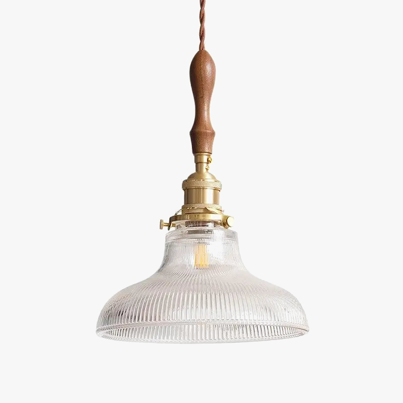 suspension rétro nordique en verre et laiton pour décoration intérieure