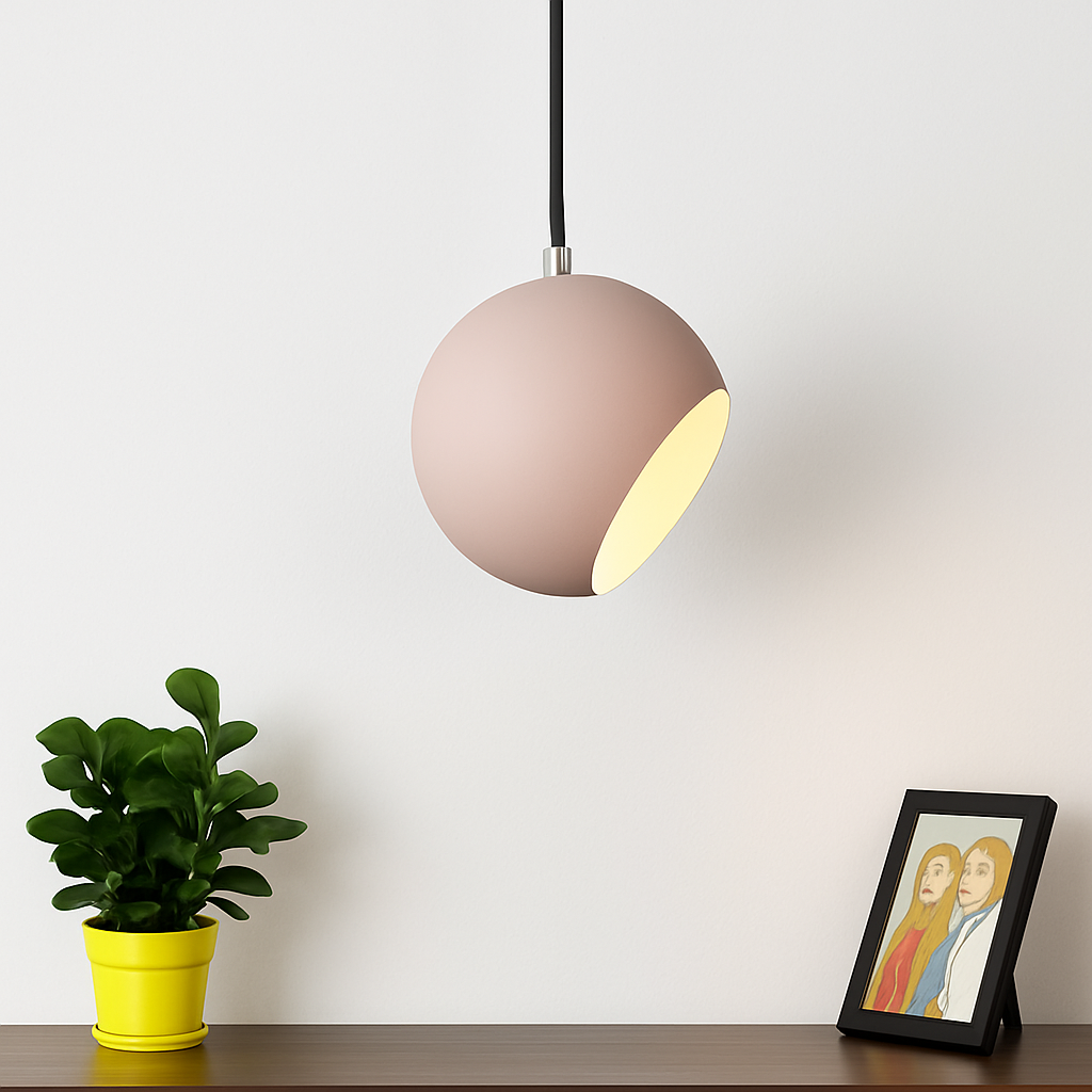 Suspension rotative moderne en forme d'araignée pour loft industriel