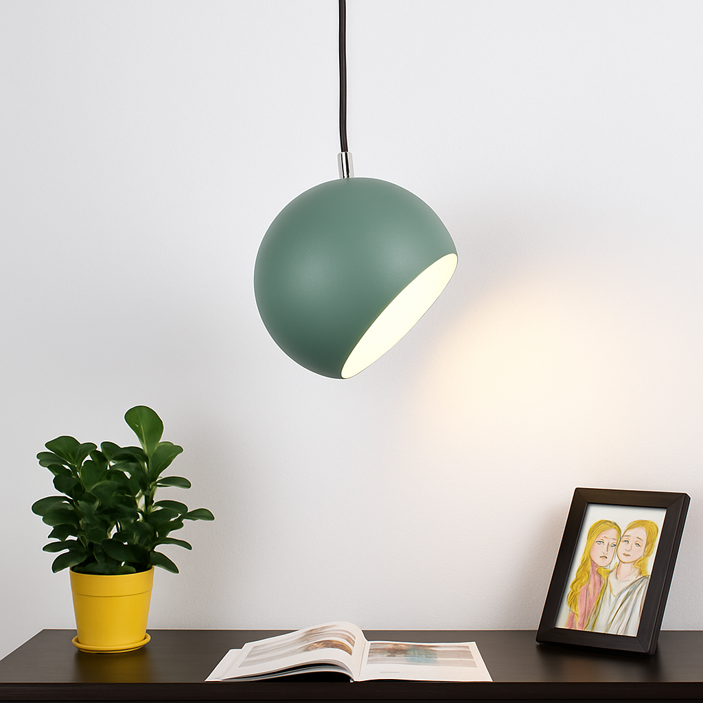 Suspension rotative moderne en forme d'araignée pour loft industriel