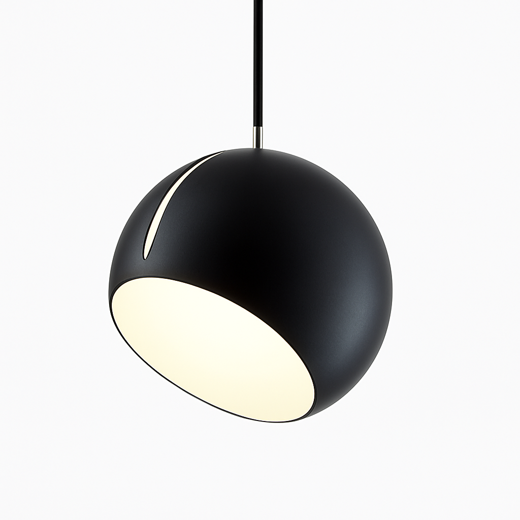 Suspension rotative moderne en forme d'araignée pour loft industriel