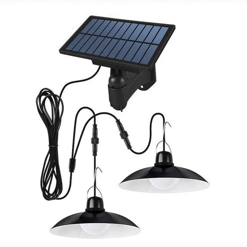 Suspension solaire 1 Drag 1/1 Drag 2 Led lampe à énergie solaire avec télécommande lustre Camping extérieur jardin suspension
