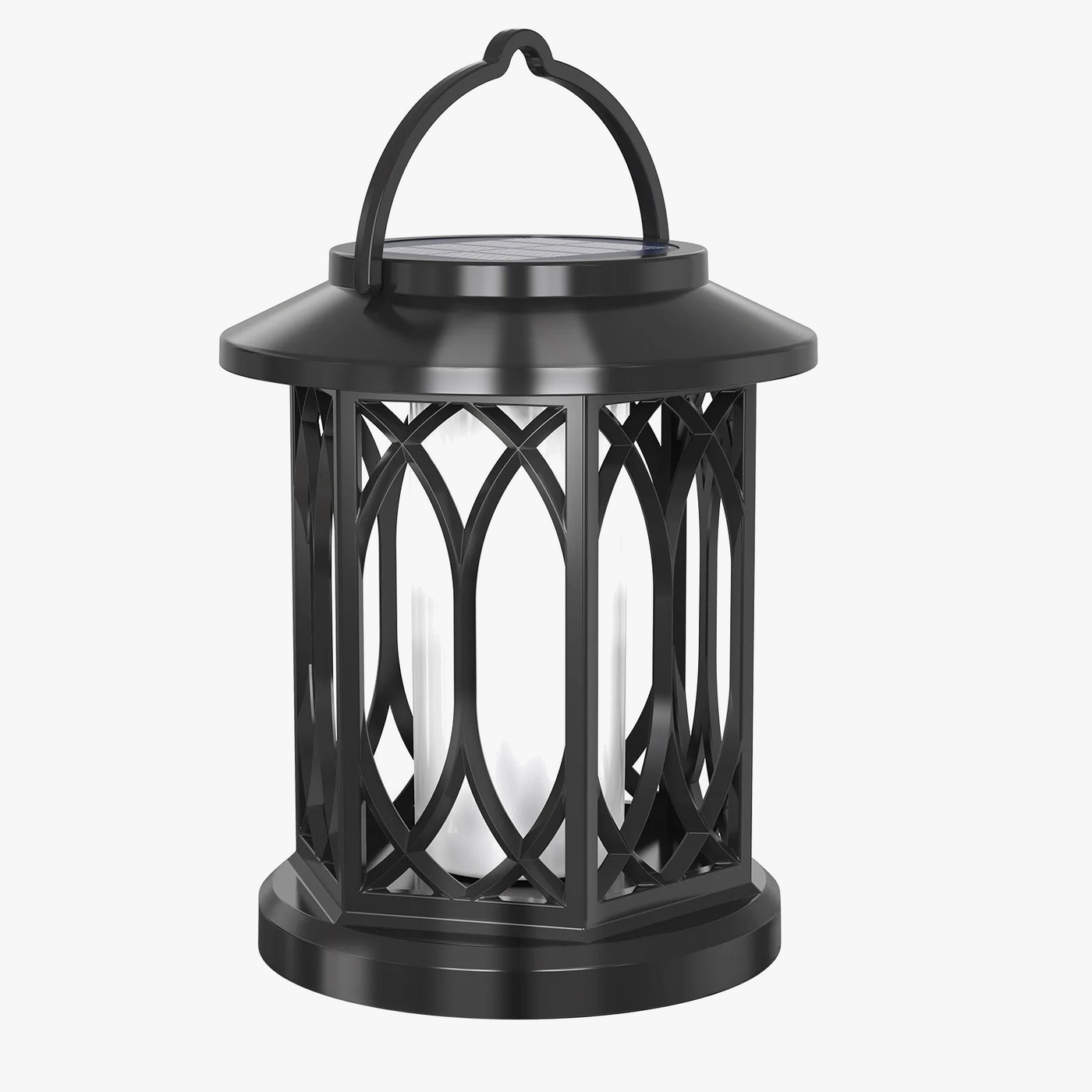 suspension solaire à flamme pour jardin extérieur