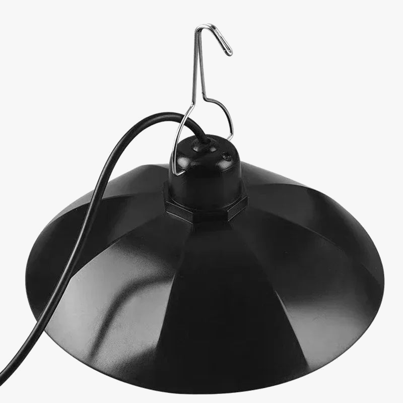 suspension solaire led télécommandée pour jardin et camping extérieur