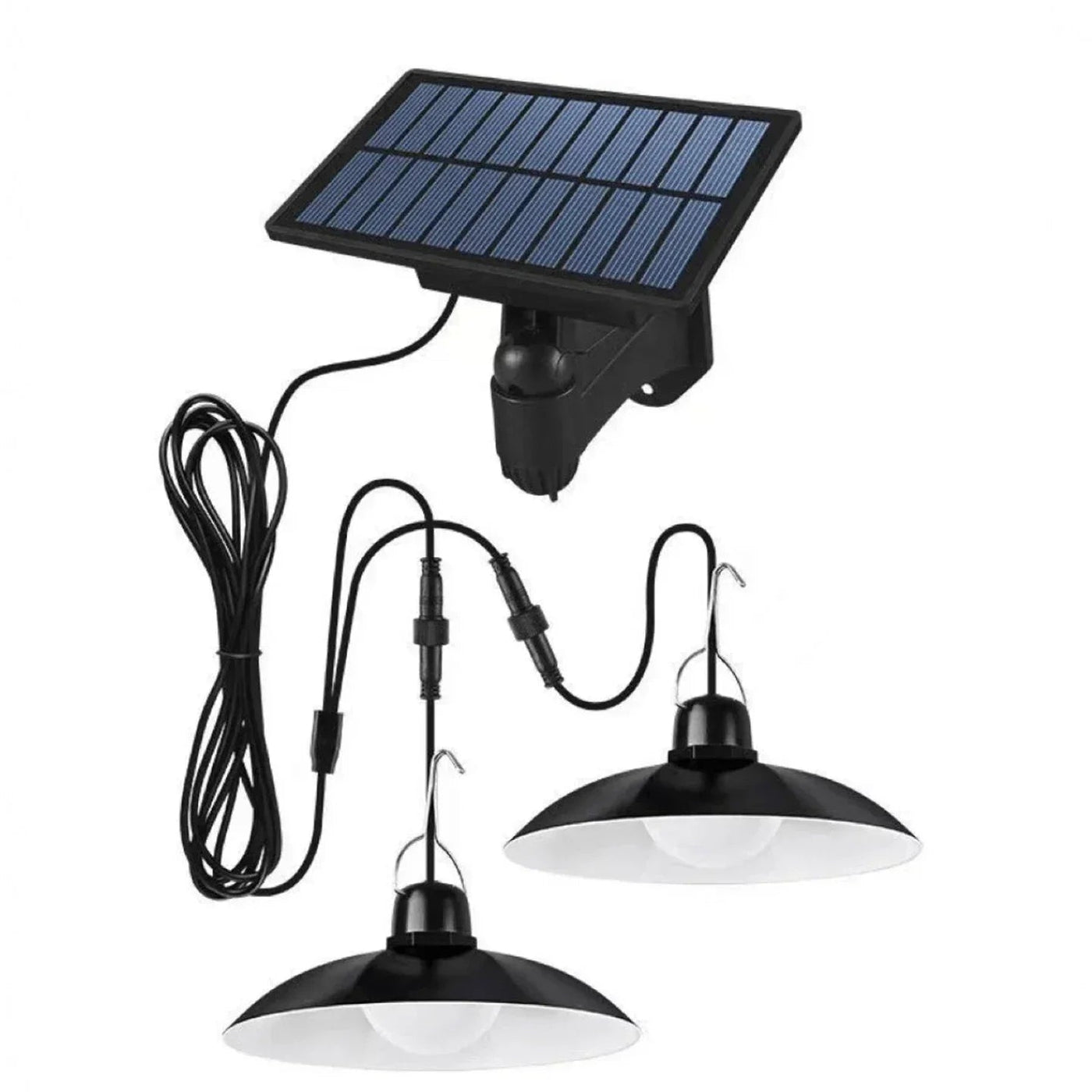 suspension solaire led télécommandée pour jardin et camping extérieur