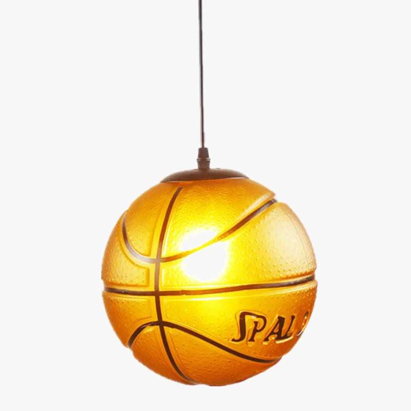 suspension style industriel américain basket-ball football bar café