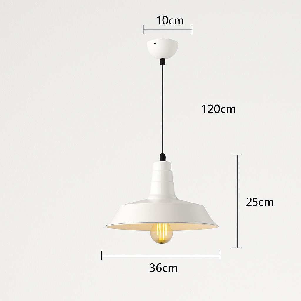 suspension style industriel rétro nordique pour bar loft