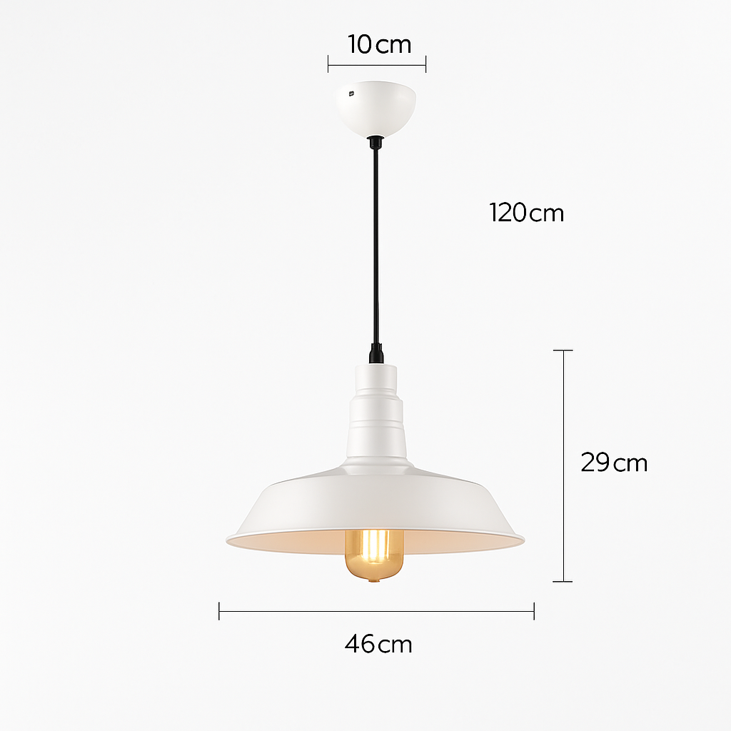 suspension style industriel rétro nordique pour bar loft