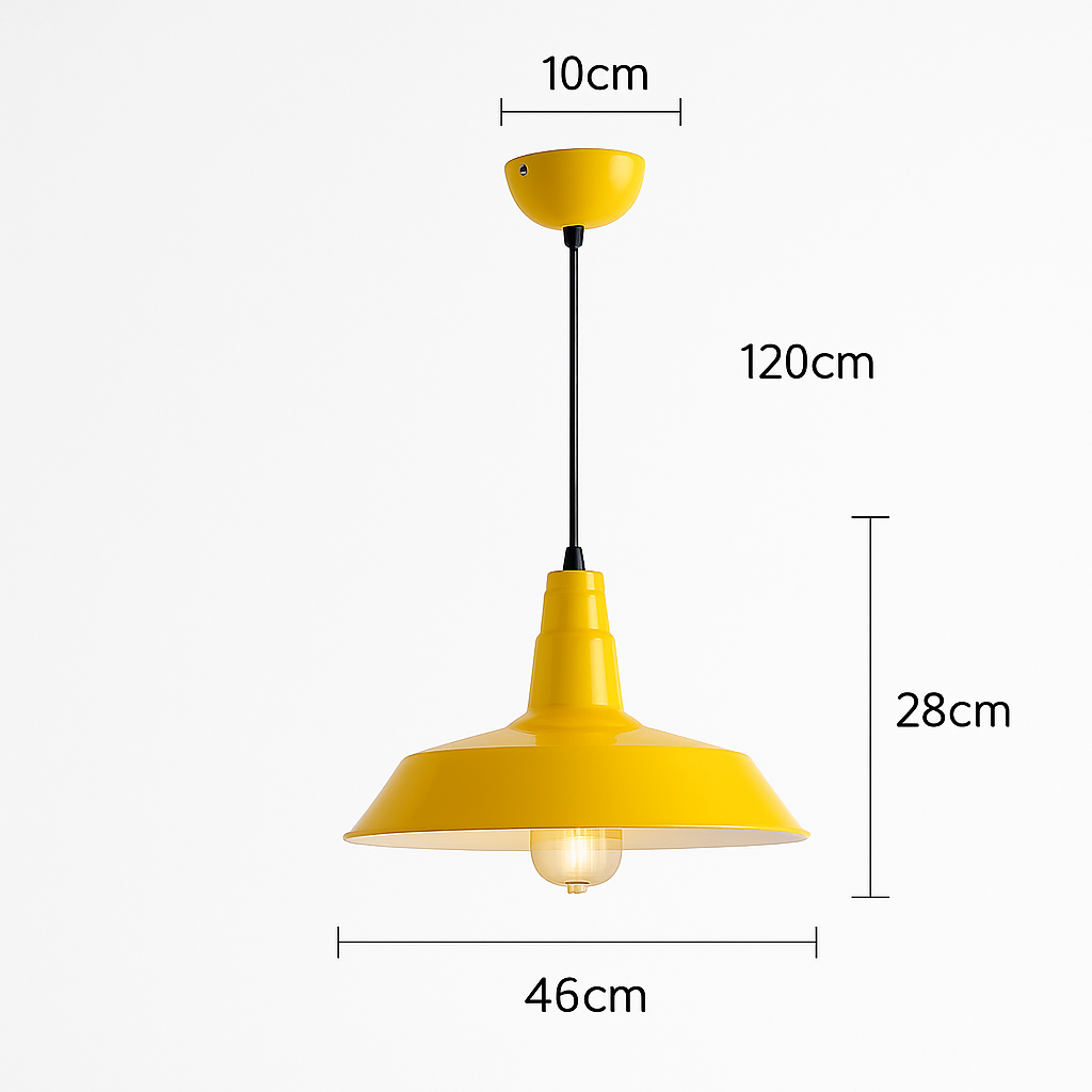 suspension style industriel rétro nordique pour bar loft