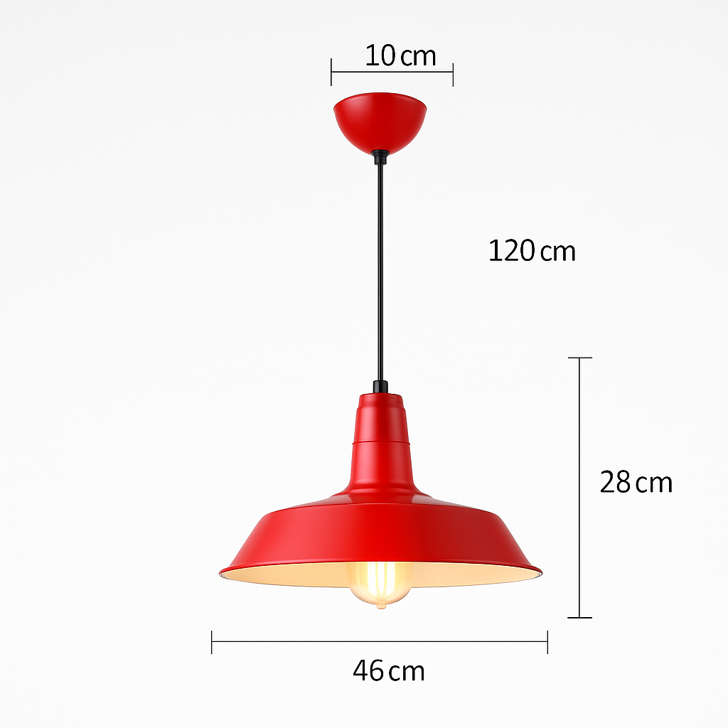 suspension style industriel rétro nordique pour bar loft