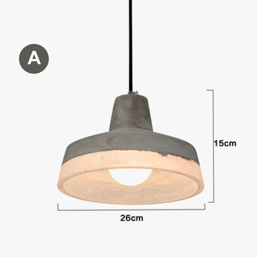 suspension style industriel rétro pour décoration intérieure