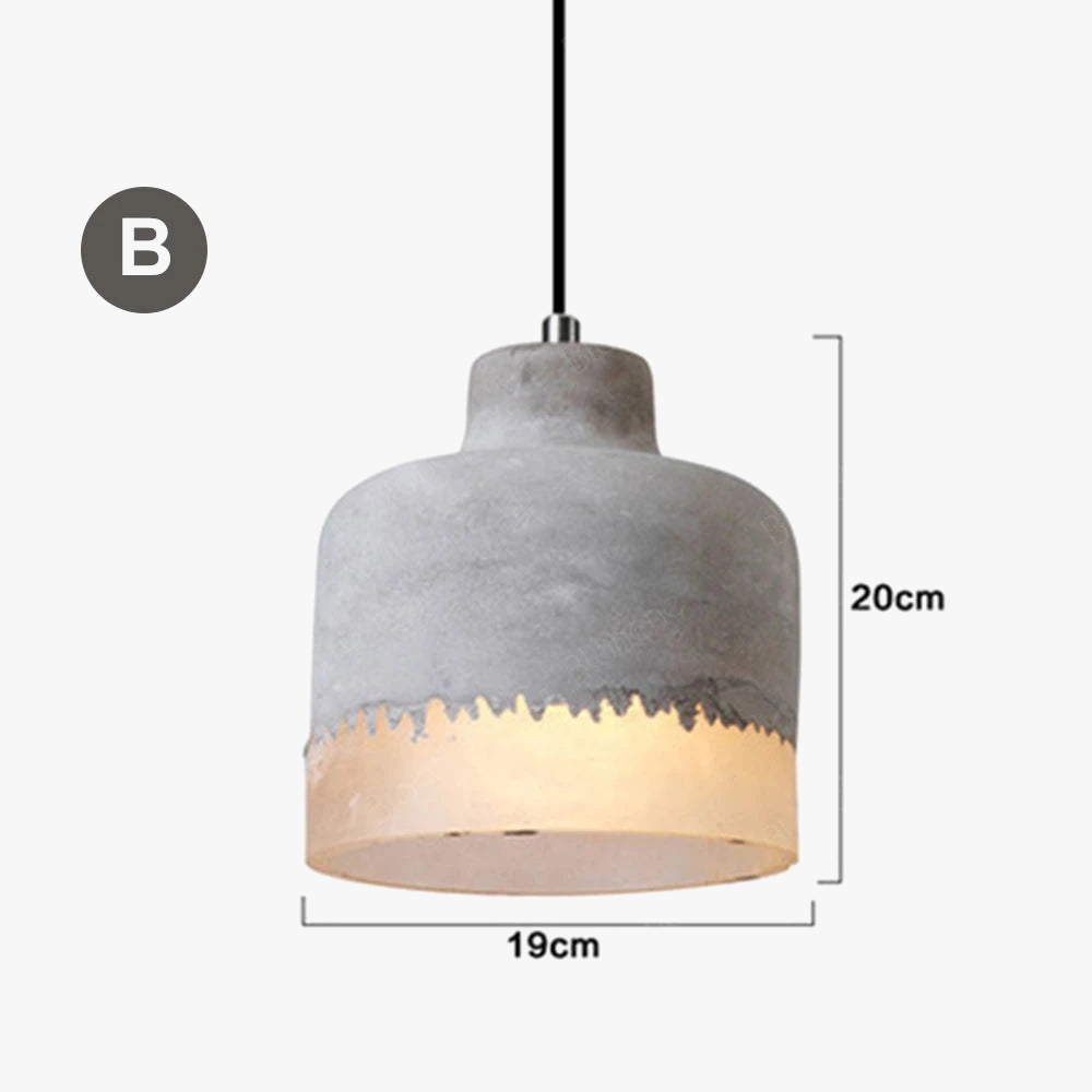 suspension style industriel rétro pour décoration intérieure