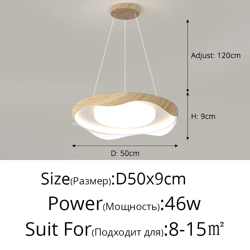 suspension style rondin nordique simple moderne protection yeux