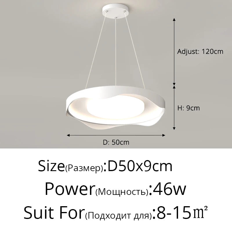 suspension style rondin nordique simple moderne protection yeux