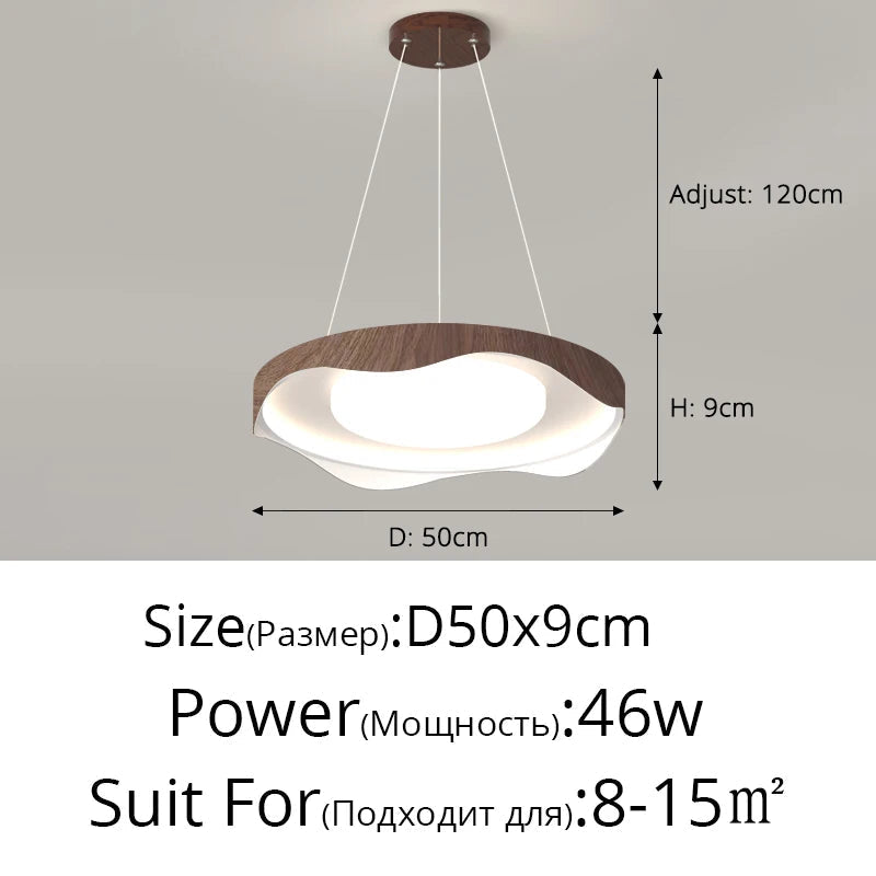 suspension style rondin nordique simple moderne protection yeux