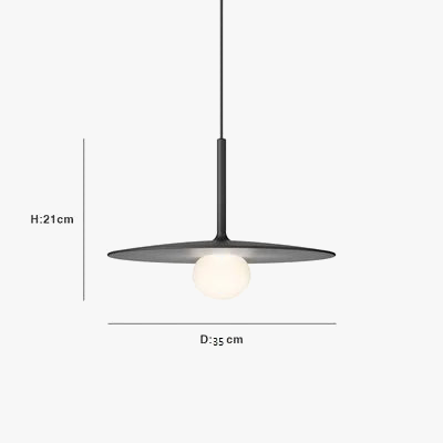 suspension tempo design en verre pour espace moderne