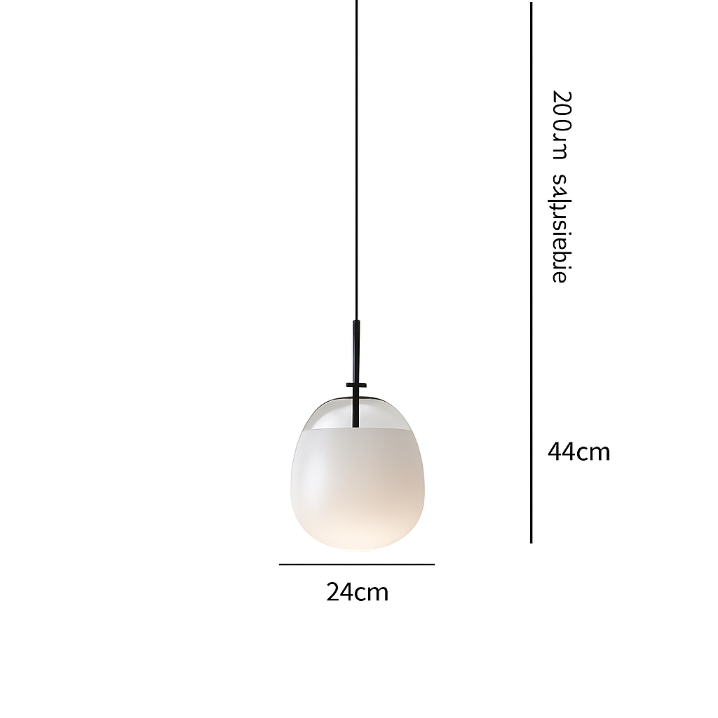 suspension Tempo design postmoderne en verre pour salle à manger chambre nordique Bar décor maison cuisine