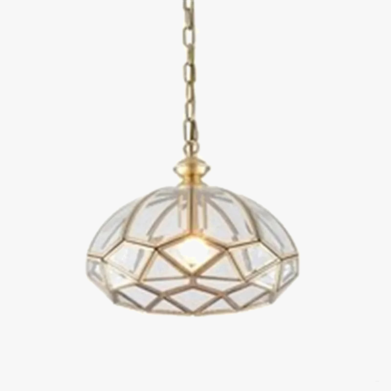 suspension vintage en bronze pour un éclairage intérieur élégant