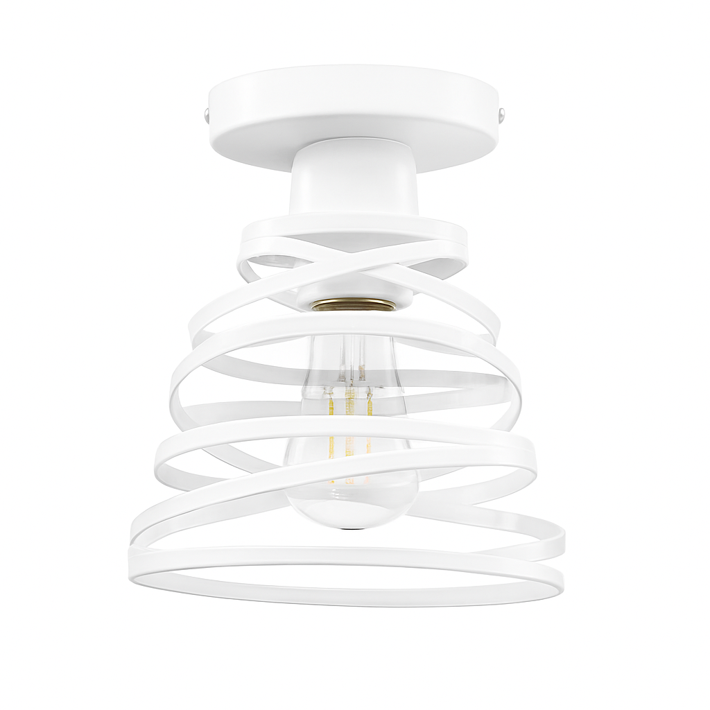 Suspension vintage en fer forgé pour intérieur moderne