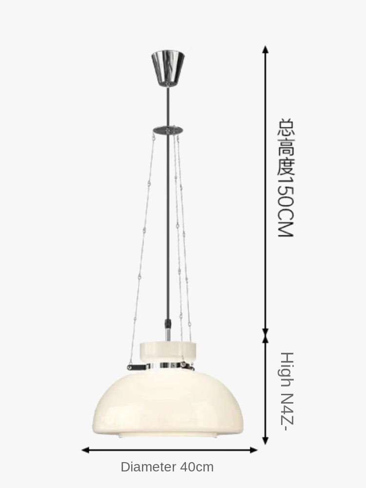 suspension vintage en verre pour un style créatif et moderne