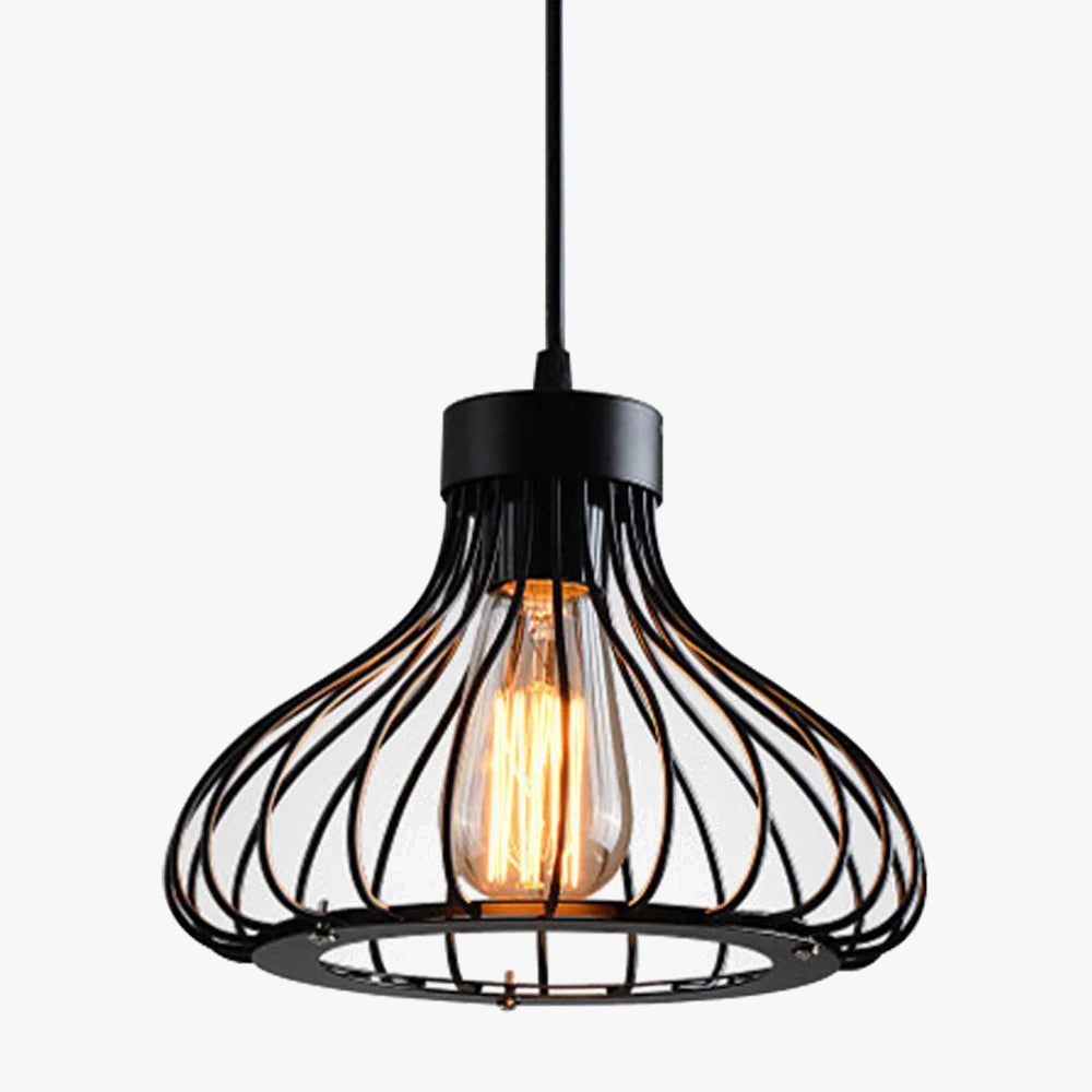 suspension vintage industrielle en métal design créatif pour intérieur