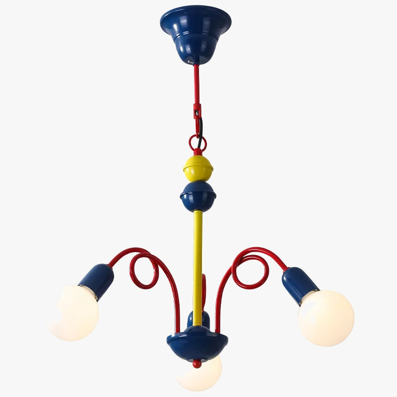 suspension vintage memphis lustre médiéval fruits luminaire lampara
