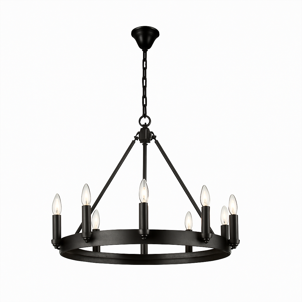 suspension vintage rétro en fer forgé éclairage intérieur en led