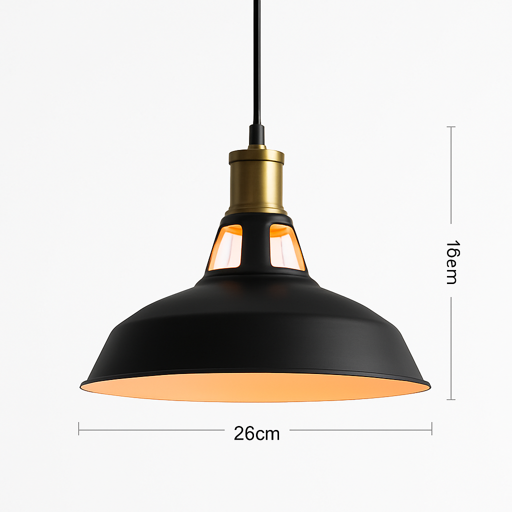 suspension vintage rétro pour éclairage intérieur design élégant