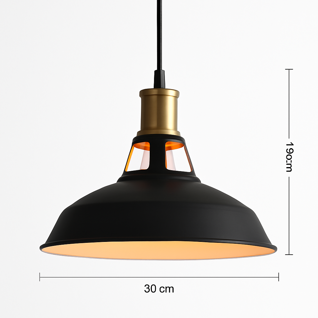 suspension vintage rétro pour éclairage intérieur design élégant