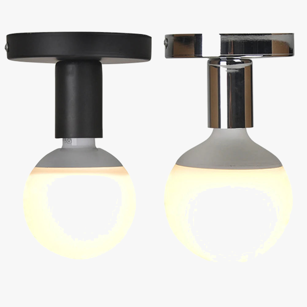 suspension vintage simple en métal style industriel