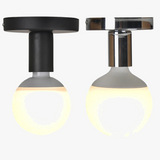 suspension vintage simple en métal style industriel