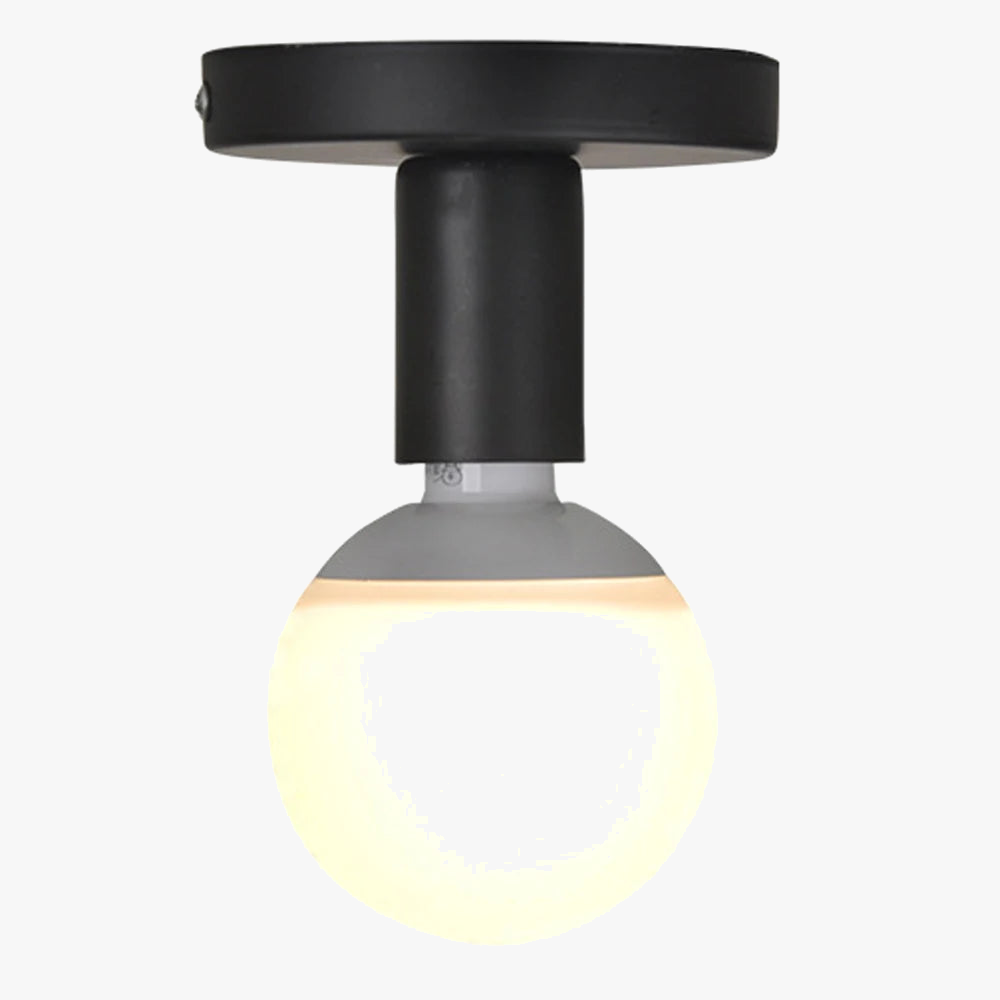 suspension vintage simple en métal style industriel