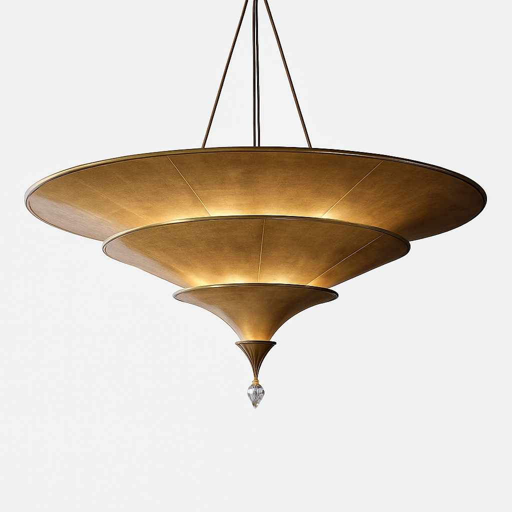 suspension vintage style asiatique wabi-sabi luminaire suspendu