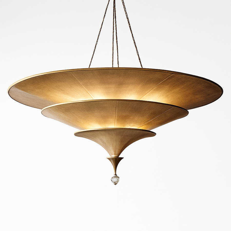 suspension vintage wabi-sabi fortuny pour décoration intérieure et cafés