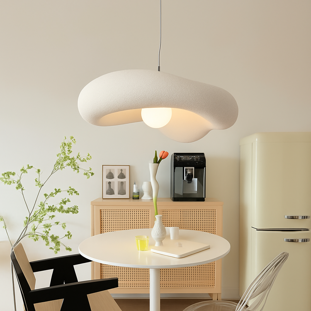 suspension wabi sabi design moderne pour décoration intérieure elegante