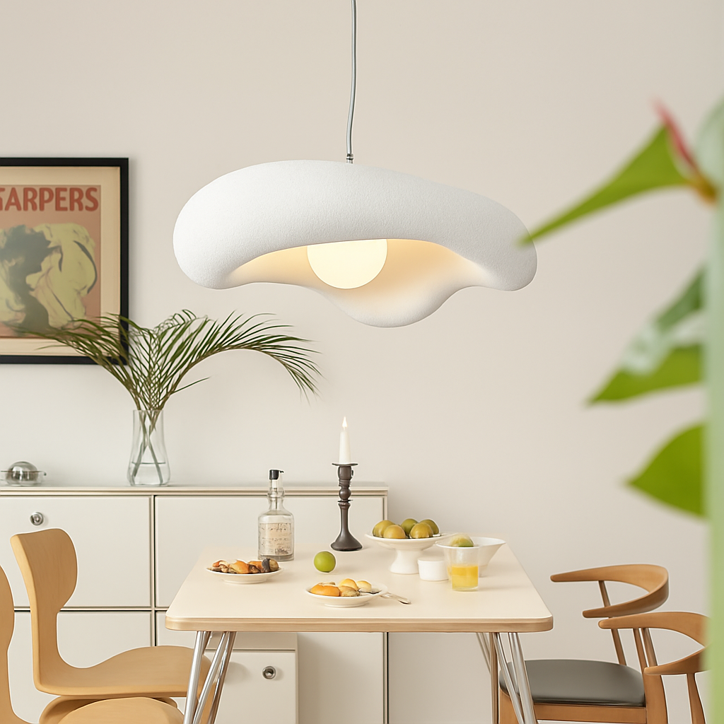 suspension wabi sabi design moderne pour décoration intérieure elegante