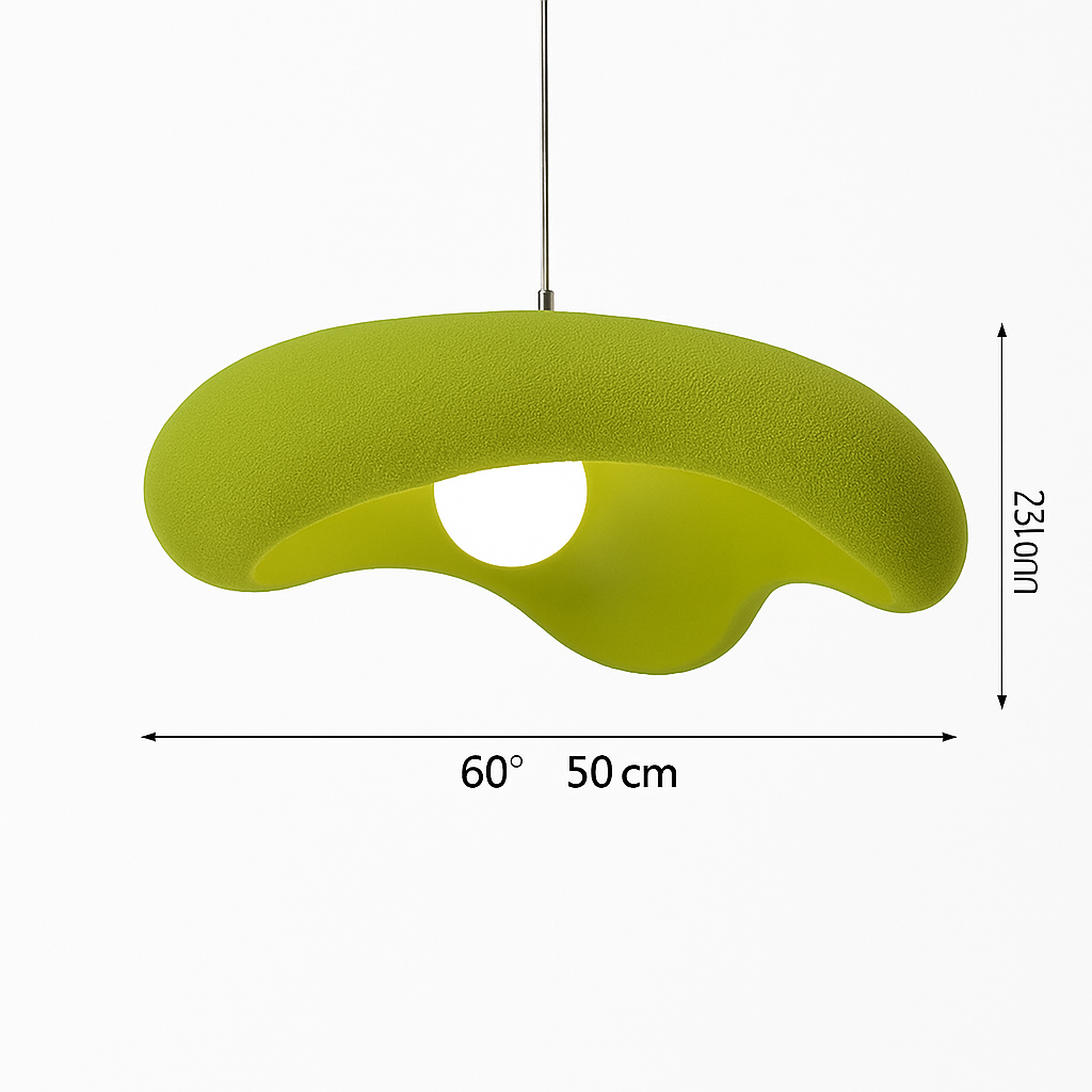 suspension wabi sabi design moderne pour décoration intérieure elegante