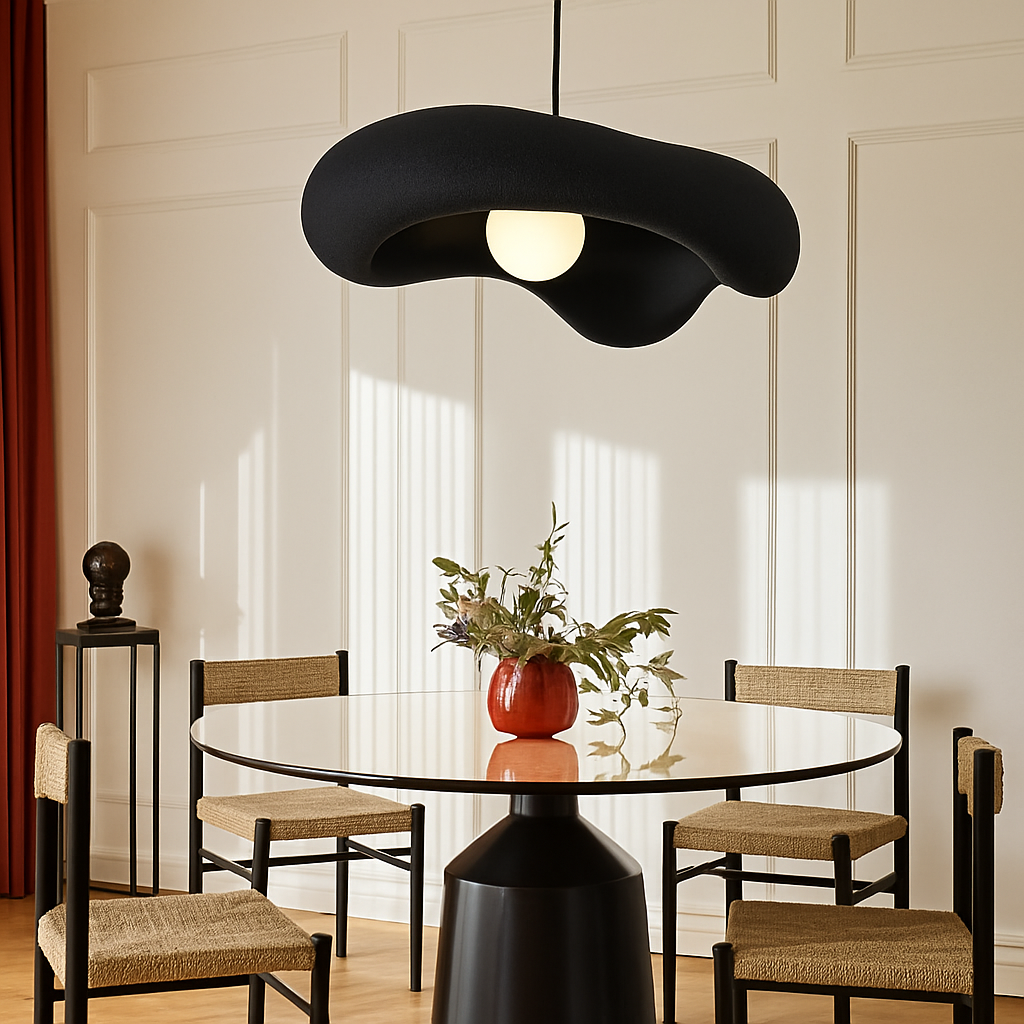 suspension wabi sabi design moderne pour décoration intérieure elegante