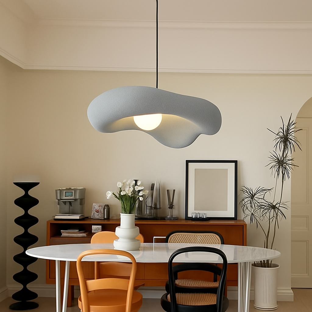suspension wabi sabi design moderne pour décoration intérieure elegante