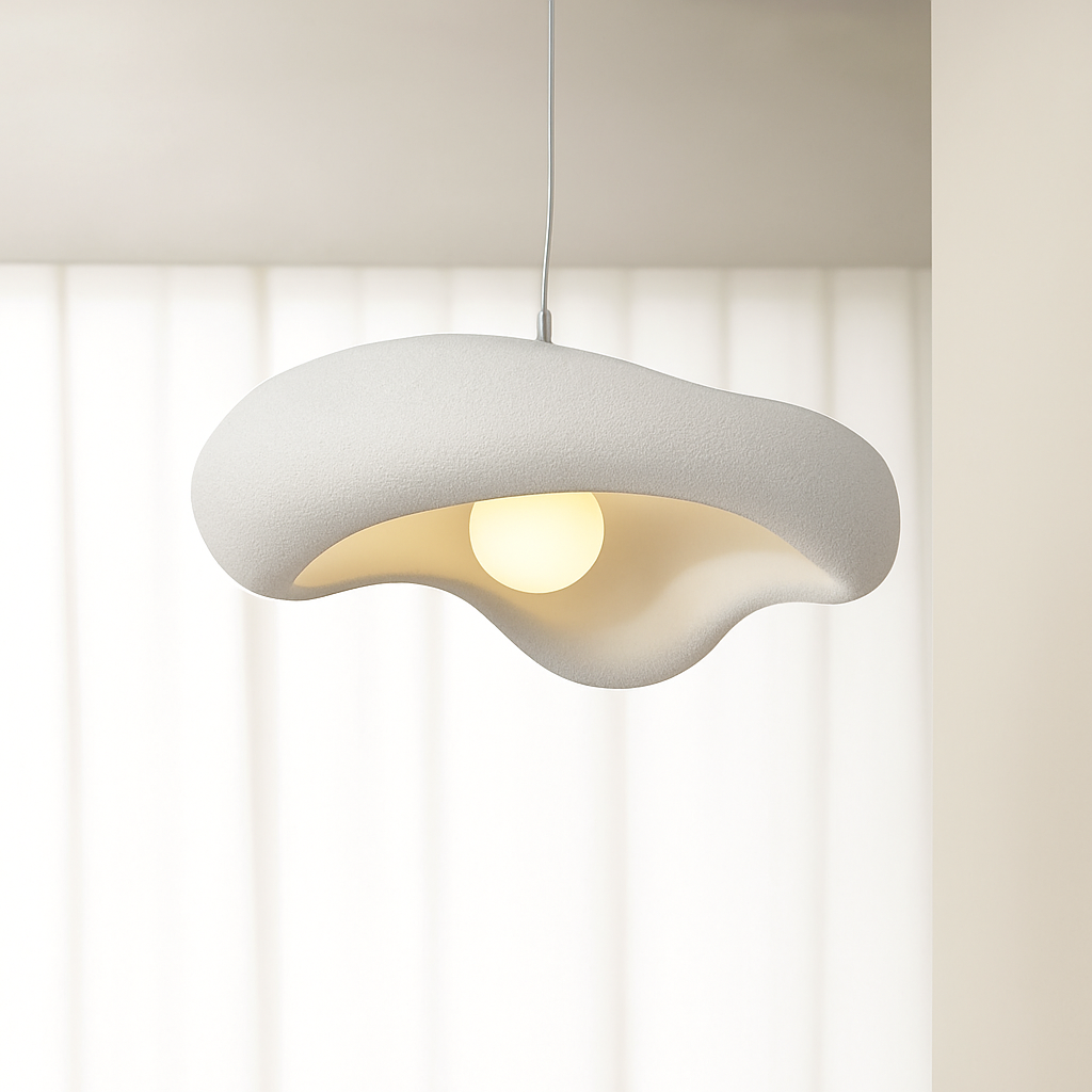 suspension wabi sabi design moderne pour décoration intérieure elegante