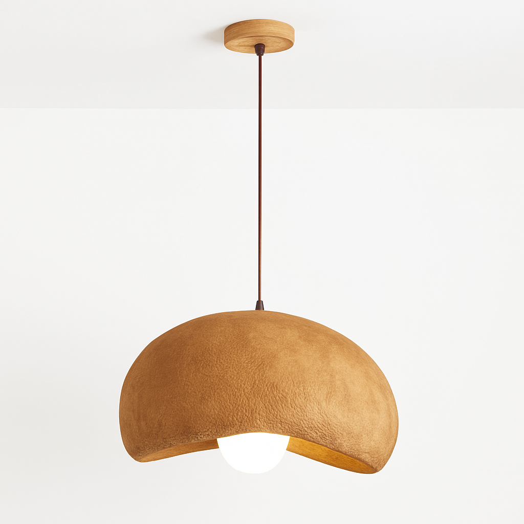 suspension wabi-sabi en résine créative pour décoration intérieure