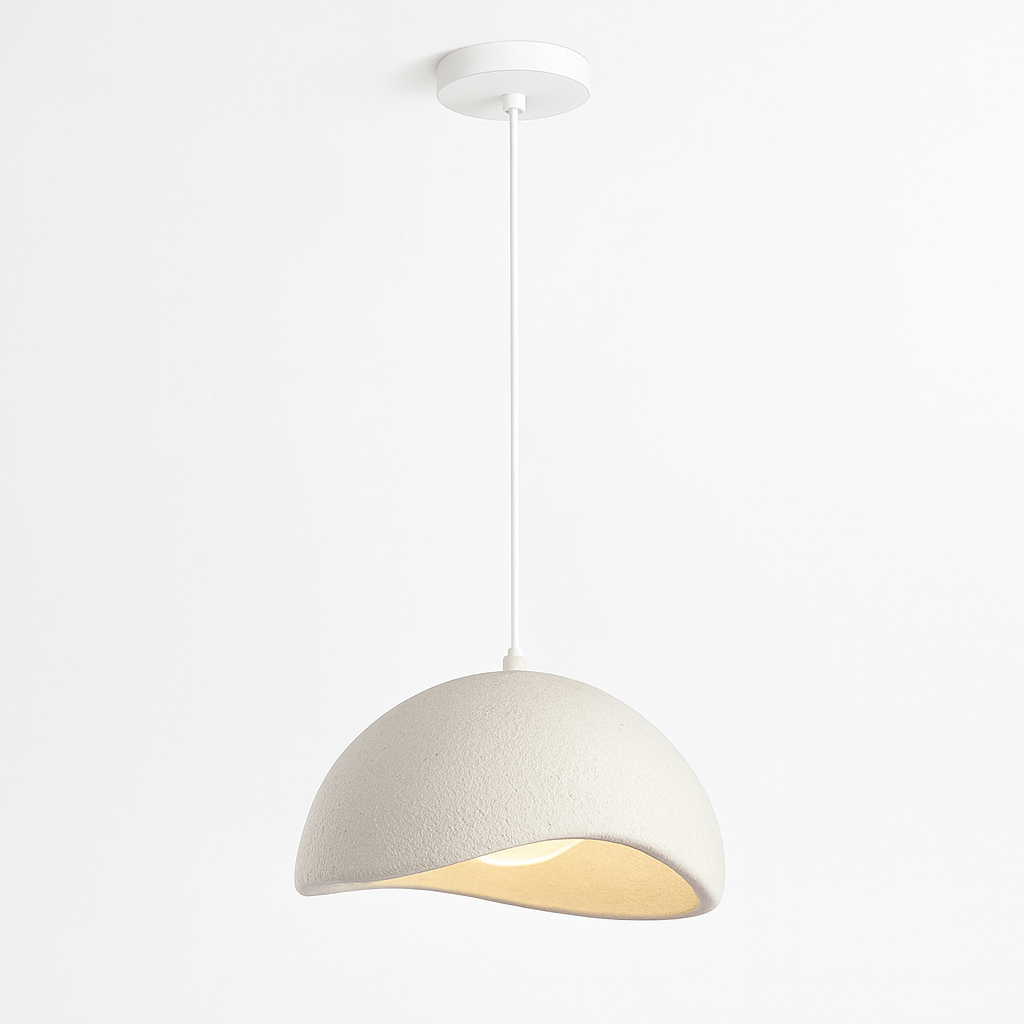 suspension wabi-sabi en résine créative pour décoration intérieure