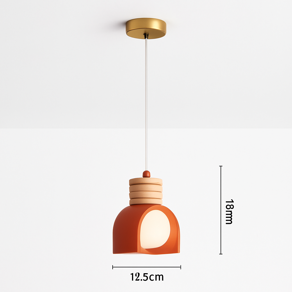 suspension wabi-sabi en verre pour bar et cuisine